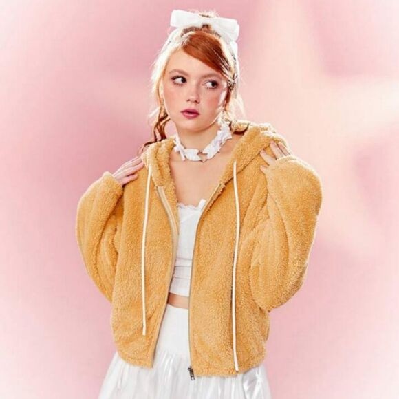 Cardcaptor Sakura Kero Plush Zip Up Hoodie - Picture 2 of 4